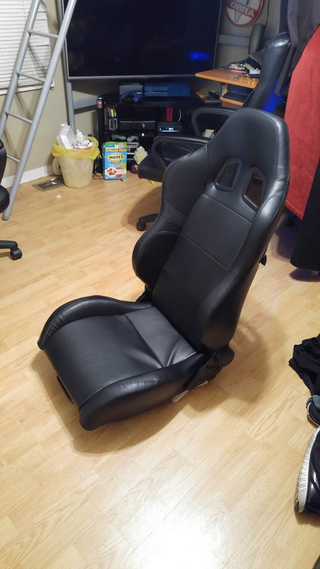 Illustration for article titled Totally amazing home built racing simulator found on Facebook!!!